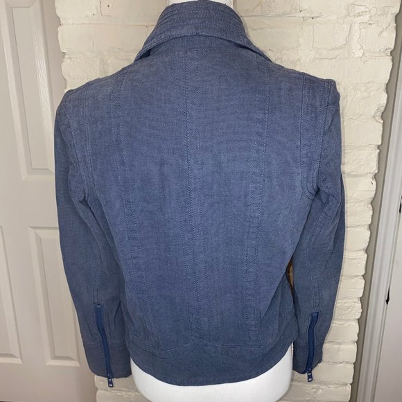SOLD Marc Jacobs Blue Jacket 4 - Picture 3 of 4